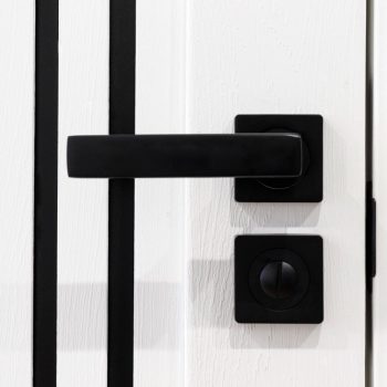 black door handles