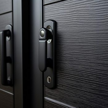 black door handles