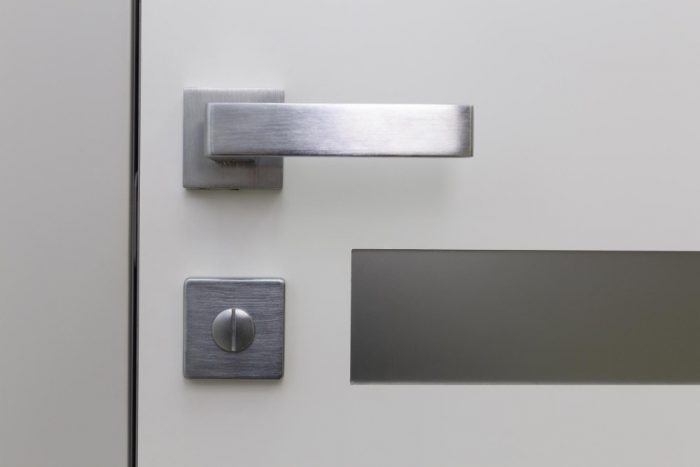 chrome door handles
