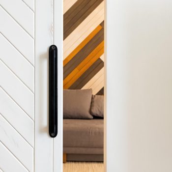 black door handles