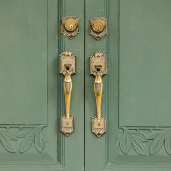 brass door handles