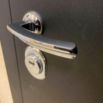 chrome door handles