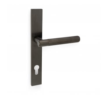 A&W AW220MPE Spitfire Knurled Multipoint Lock Handles - 92mm Centres - Dark Bronze PVD