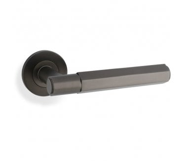 A&W AW224 Spitfire Hex Lever On Round Rose - Dark Bronze