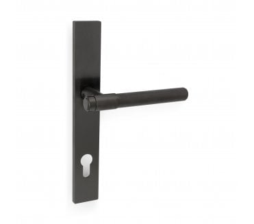 A&W AW241MPE Kingston Plain Multipoint Lock Handles - 92mm Centres - Dark Bronze PVD