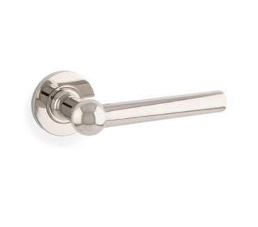 A&W AW250 Siskin Lever On Round Rose - Polished Nickel