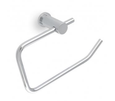 A&W AW452 Brunel Reeded Toilet Roll Holder - Polished Chrome