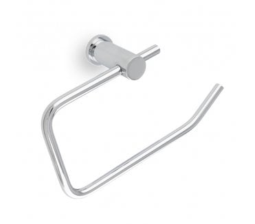 A&W AW454 Brunel Plain Toilet Roll Holder - Polished Chrome