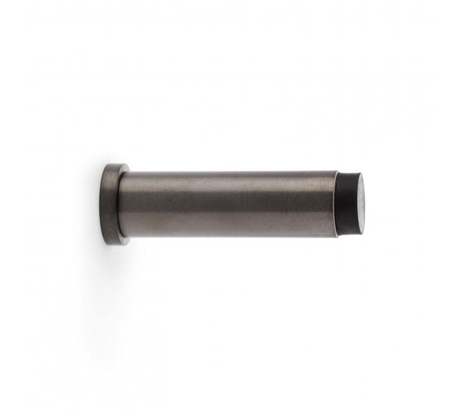 A&W AW601-75-DBZPVD Brunel Smooth Skirting Doorstop 76mm - Dark Bronze PVD