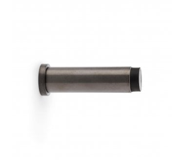 A&W AW601-75-DBZPVD Brunel Smooth Skirting Doorstop 76mm - Dark Bronze PVD