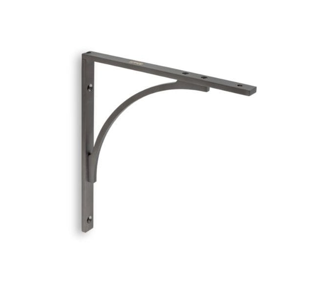 A&W AW740DBZPVD Eden Solid Brass Shelf Bracket - Dark Bronze PVD