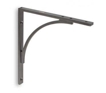 A&W AW740DBZPVD Eden Solid Brass Shelf Bracket - Dark Bronze PVD