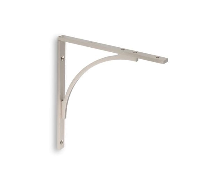 A&W AW740SN Eden Solid Brass Shelf Bracket - Satin Nickel