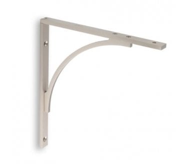 A&W AW740SN Eden Solid Brass Shelf Bracket - Satin Nickel