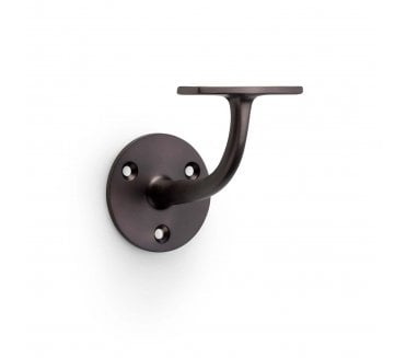 A&W AW750 Architectural Handrail Bracket - Dark Bronze