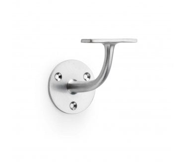 A&W AW750 Architectural Handrail Bracket - Satin Chrome