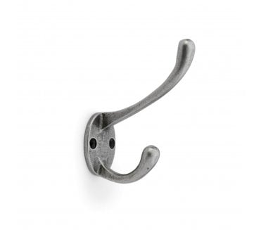 A&W AW770 Victorian Style Hat and Coat Hook - Antique IrOn