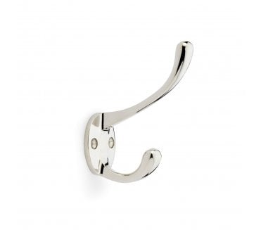 A&W AW770 Victorian Style Hat and Coat Hook - Polished Nickel