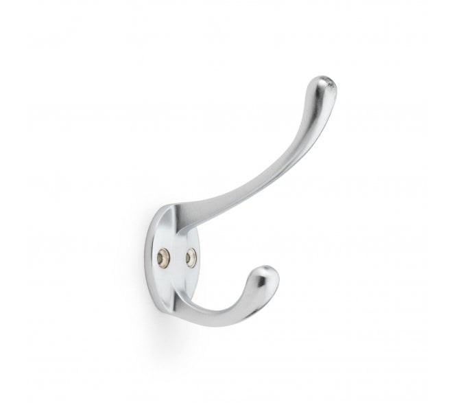 A&W AW770 Victorian Style Hat and Coat Hook - Satin Chrome