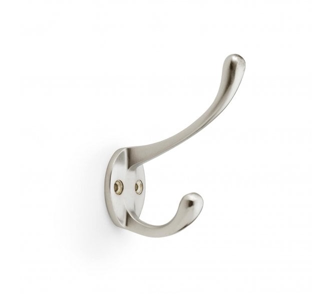 A&W AW770 Victorian Style Hat and Coat Hook - Satin Nickel