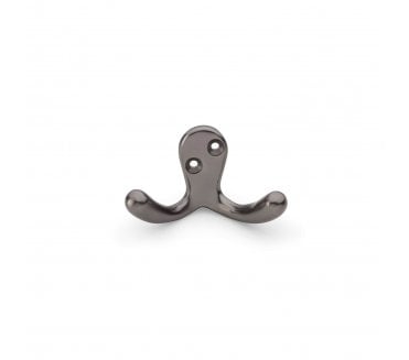 A&W AW773 Victorian Style Double Robe Hook - Dark Bronze
