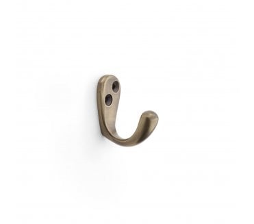 A&W AW774 Victorian Style Single Robe Hook - Antique Brass