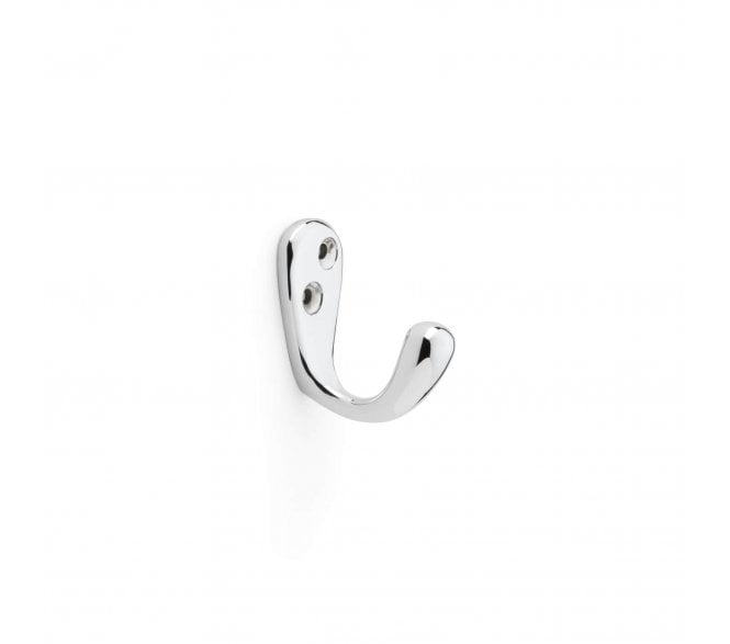 A&W AW774 Victorian Style Single Robe Hook - Polished Chrome