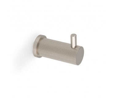 A&W AW776 Brunel Reeded Coat Hook - Polished Nickel PVD