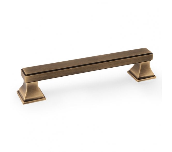 A&W AW813 Jesper Square Cabinet Pull Handles - Antique Brass