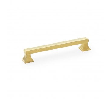A&W AW813 Jesper Square Cabinet Pull Handles - Satin Brass
