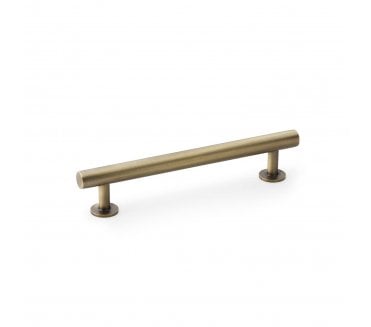 A&W AW814 Round T- Bar Cabinet Pull Handles - Antique Brass