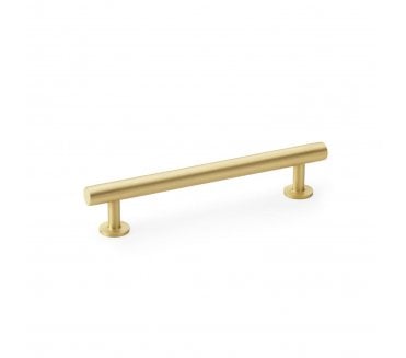 A&W AW814 Round T- Bar Cabinet Pull Handles - Satin Brass