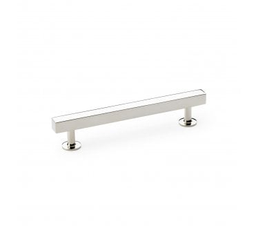 A&W AW815 Square T- Bar Cabinet Pull Handles - Polished Nickel