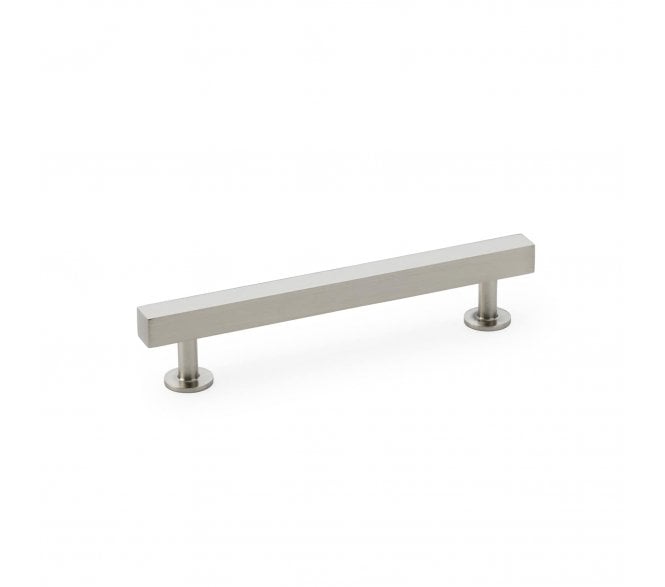 A&W AW815 Square T- Bar Cabinet Pull Handles - Satin Nickel