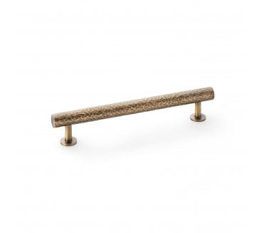 A&W AW817 Leila Hammered Cabinet Pull Handles - Antique Brass