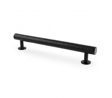 A&W AW817 Leila Hammered Cabinet Pull Handles - Black