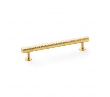A&W AW817 Leila Hammered Cabinet Pull Handles - Satin Brass