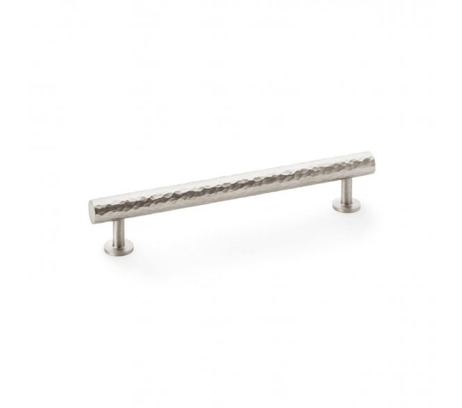 A&W AW817 Leila Hammered Cabinet Pull Handles - Satin Nickel
