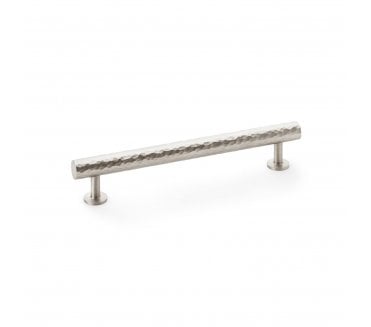 A&W AW817 Leila Hammered Cabinet Pull Handles - Satin Nickel