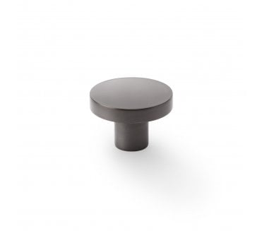 A&W AW821 Hanover Smooth Cupboard Knobs - Dark Bronze
