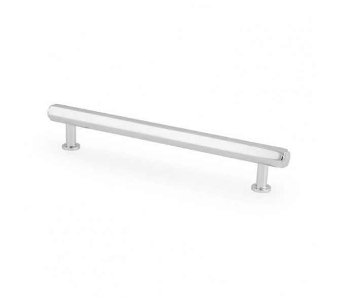 A&W AW830 Vesper Hex T- Bar Cabinet Pull Handles - Polished Chrome