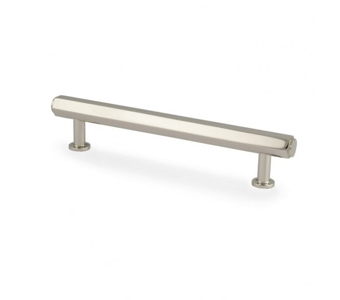 A&W AW830 Vesper Hex T- Bar Cabinet Pull Handles - Polished Nickel