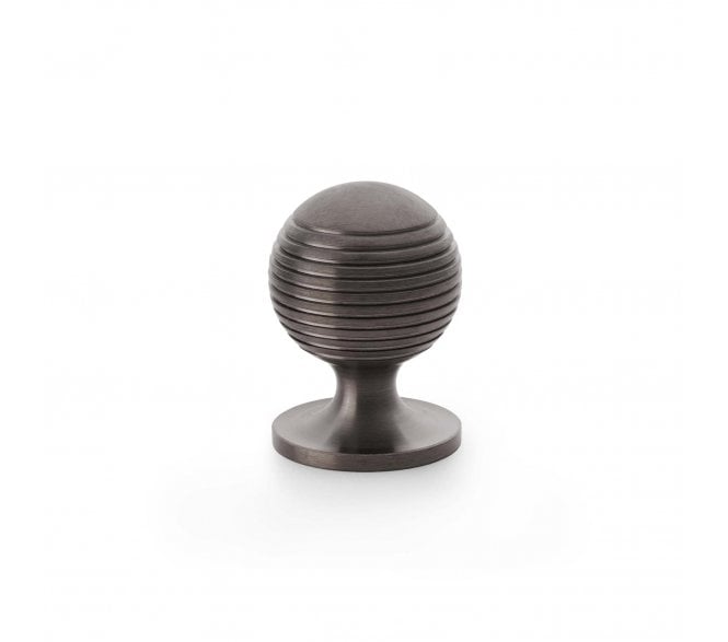 A&W AW832 Caesar Cupboard Knobs On Round Rose - Dark Bronze