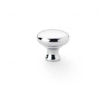 A&W AW836 Wade Round Cupboard Knobs - Polished Chrome