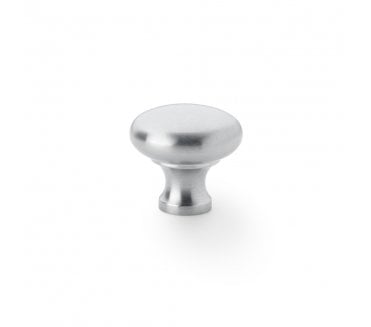 A&W AW83632 Wade Round Cupboard Knobs - Satin Chrome