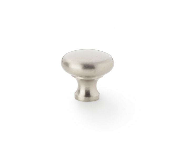 A&W AW83632 Wade Round Cupboard Knobs - Satin Nickel