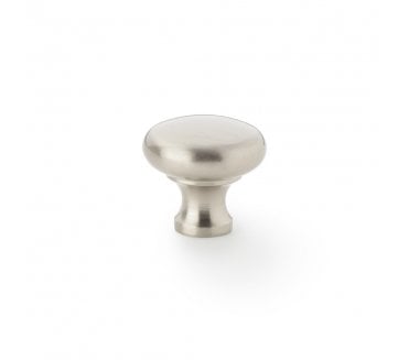 A&W AW83632 Wade Round Cupboard Knobs - Satin Nickel