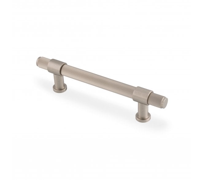 A&W AW839 Kingston Knurled Cabinet Pull Handles - Satin Nickel