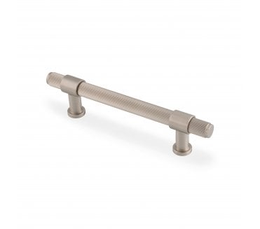 A&W AW839 Kingston Knurled Cabinet Pull Handles - Satin Nickel