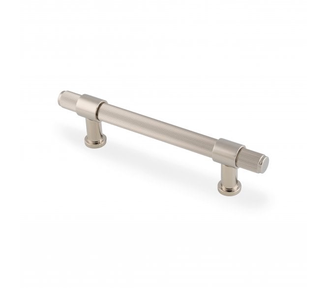 A&W AW839 Kingston Reeded Cabinet Pull Handles - Polished Nickel